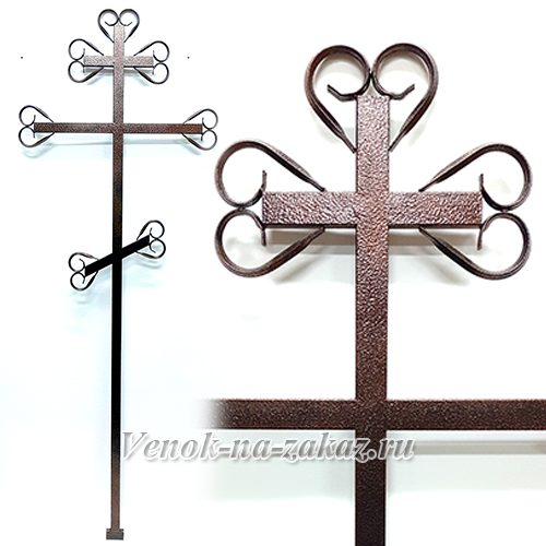 Купить ритуальный крест на могилу, ритуальные кресты из металла