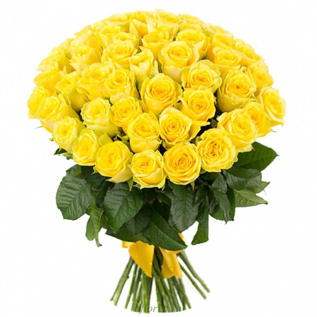 Траурный букет на похороны из желтых роз, купить цветы на похороны