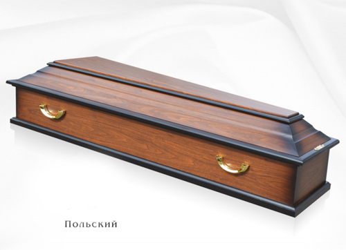 Купить лакированный гроб в Москве, гроб "Феникс" недорого