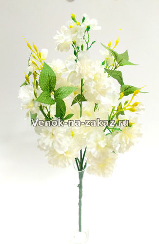 Букет сакуры (белый) - Купить искусственные цветы в розницу