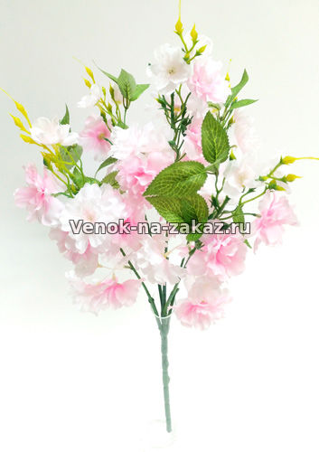 Букет сакуры (розовый) - Купить искусственные цветы в розницу