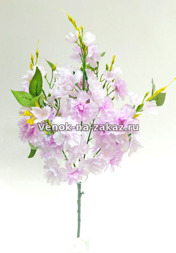 Букет сакуры (сиреневый) - Купить искусственные цветы в розницу