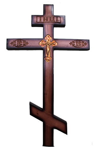 Крест на могилу деревянный 100*100 Н-220 см КД-10